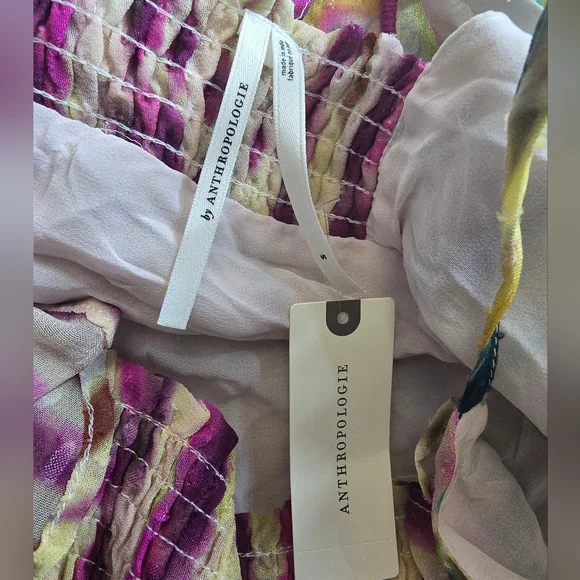 Anthropologie Multicolor Tie-Dye Mini Dress - Picture 8 of 8